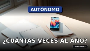Un escritorio moderno con un ordenador portátil mostrando gráficos abstractos de colores, representando la gestión y planificación financiera para autónomos en 2026.