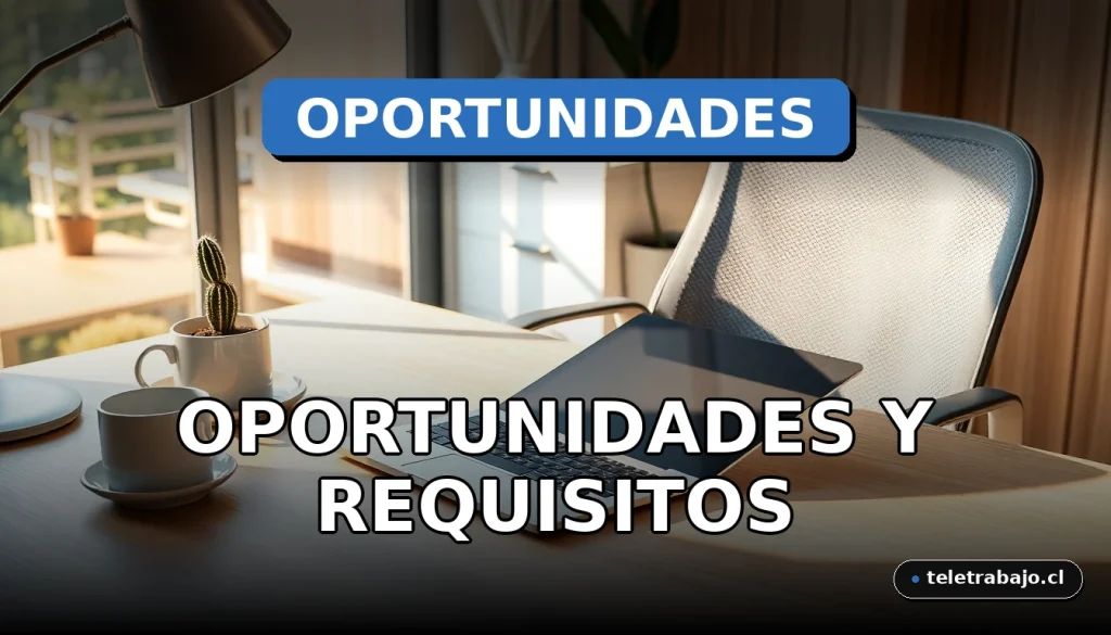 Un escritorio de oficina en casa moderno y acogedor con un portátil, silla ergonómica y plantas, representando el trabajo remoto para Asistentes Virtuales en Canadá para 2026.