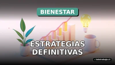 Ilustración isométrica minimalista de elementos de bienestar corporativo y teletrabajo en fondo pastel.
