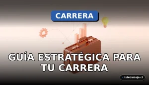 Guía estratégica para un cambio de trabajo exitoso en 2026, mostrando elementos de planificación profesional abstractos.