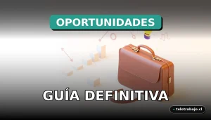 Guía para conseguir empleo sin título universitario en 2026, representada por elementos de oficina abstractos en un estilo isométrico.