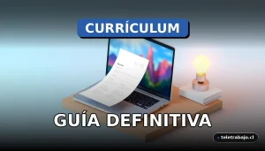 Guía para crear un currículum vitae perfecto para trabajos remotos en un escritorio moderno