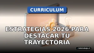 Ilustración isométrica minimalista de elementos corporativos abstractos que representan un currículum vitae y la estrategia profesional.