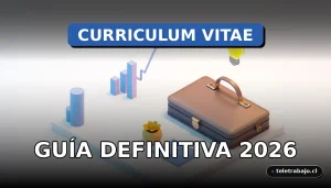 Una guía visual para crear un currículum vitae profesional sin experiencia laboral, mostrada a través de elementos corporativos abstractos.