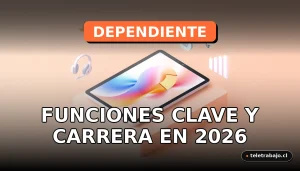Un dependiente de tienda en 2026 utilizando tecnología moderna en un entorno de venta al por menor.