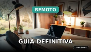 Guía definitiva para diseñadores gráficos que trabajan de forma remota en 2026, mostrando un espacio de trabajo moderno y ergonómico en casa.