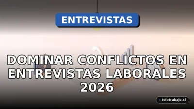 Concepto visual abstracto y minimalista sobre la gestión de conflictos en entrevistas de trabajo, ilustración isométrica 3D con elementos corporativos.