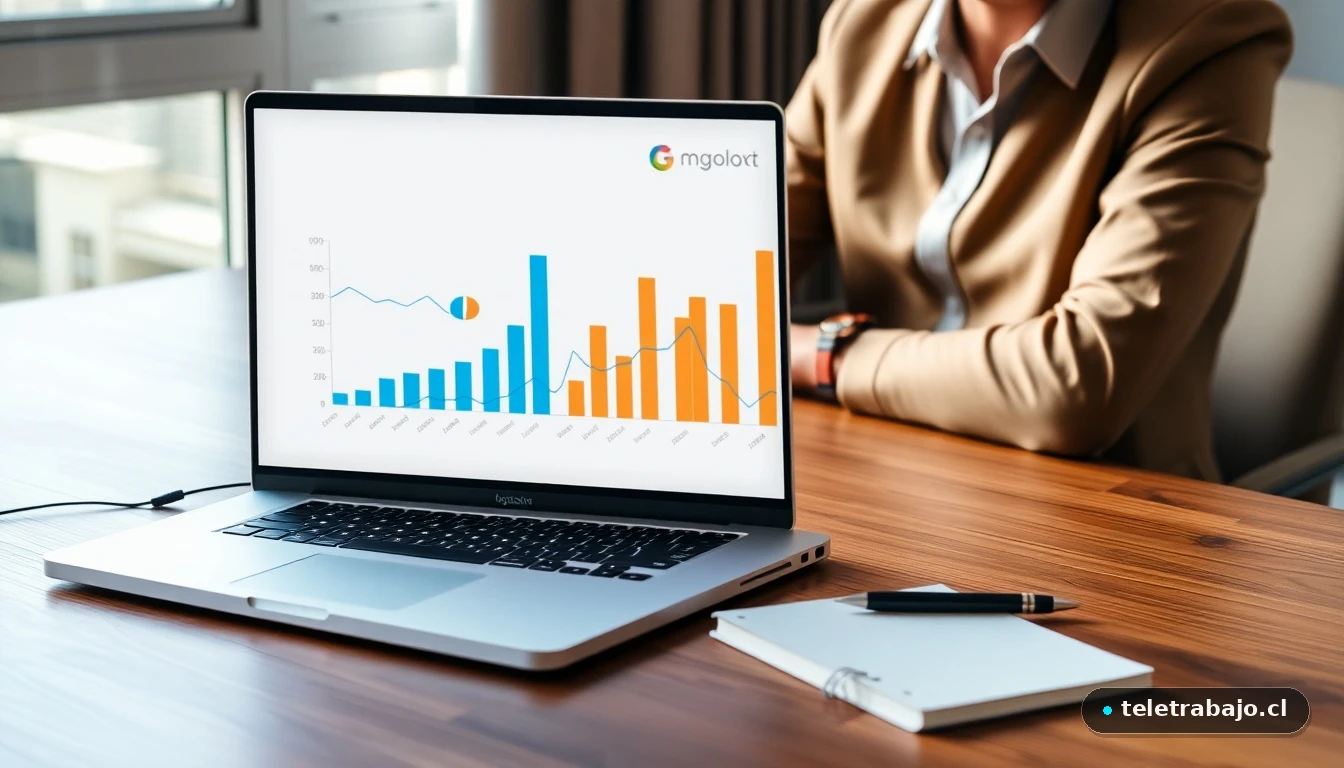 Análisis visual de datos de empleo en España mostrando tendencias de crecimiento en sectores clave para 2026