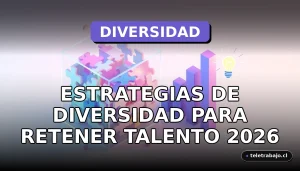 Estrategias corporativas de diversidad e inclusión para retener talento en el año 2026, representadas por un concepto visual abstracto.