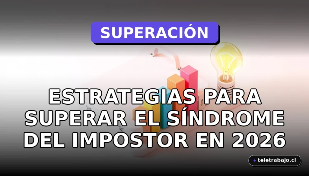 Imagen conceptual sobre estrategias para superar el síndrome del impostor en el entorno laboral moderno.