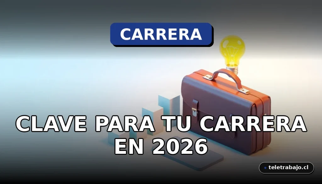 Ilustración isométrica minimalista de elementos corporativos abstractos que representan experiencia laboral valiosa, incluyendo un maletín, gráficos ascendentes y un foco brillante, sobre fondo pastel.