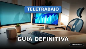 Guía definitiva de habilidades para el teletrabajo en 2026, representada por un moderno y tecnológico espacio de trabajo en casa.