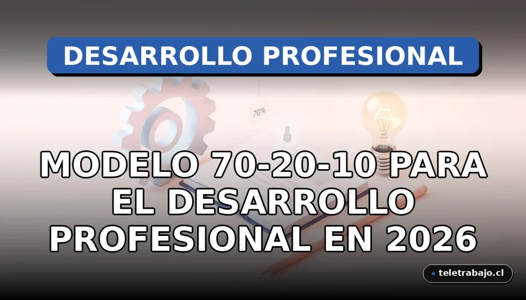 Representación visual abstracta del modelo de aprendizaje 70-20-10 en un entorno corporativo moderno.