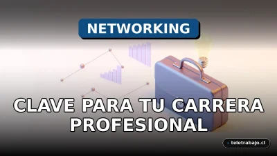 Concepto visual abstracto corporativo sobre networking estratégico y desarrollo profesional para 2026.