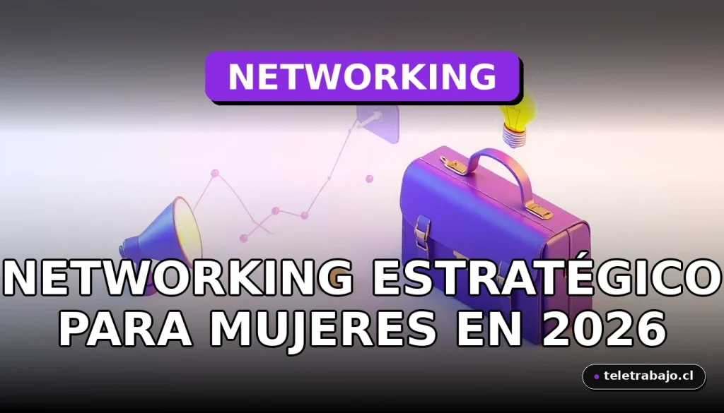 Concepto visual de networking estratégico para mujeres profesionales en 2026, ilustración corporativa isométrica.