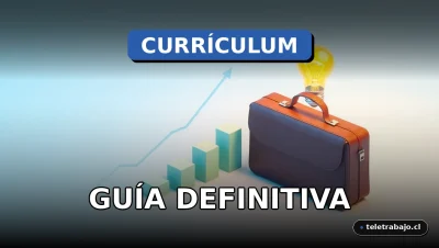 Ilustración isométrica minimalista de elementos corporativos para optimizar un currículum vitae, incluyendo un maletín, un gráfico ascendente y una bombilla brillante sobre fondo pastel.