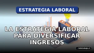 Concepto visual abstracto corporativo que representa la diversificación de ingresos y la planificación laboral estratégica para 2026.