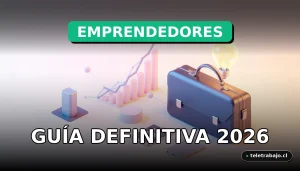Guía visual para emprendedores que buscan sus primeros clientes, mostrando un espacio de trabajo moderno y estratégico.