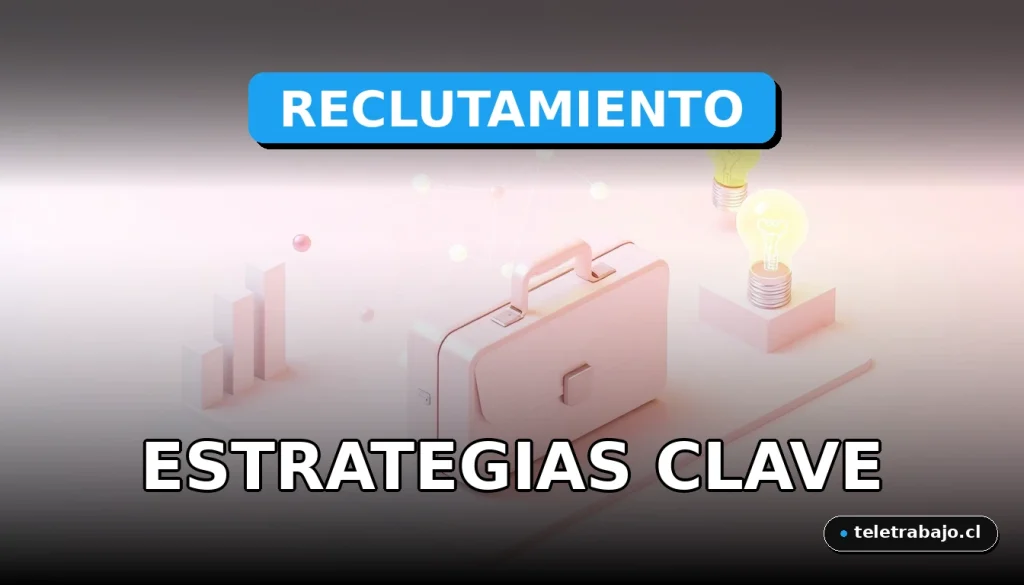 Estrategias de reclutamiento en redes sociales para el año 2026, ilustración corporativa abstracta con elementos digitales y de conexión.