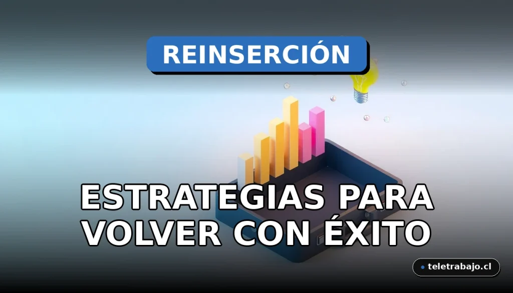 Concepto visual abstracto sobre estrategias de reinserción laboral y éxito profesional en el año 2026.