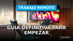 Guía para trabajar desde casa en data entry en 2026, con un escritorio moderno y ergonómico en un entorno doméstico.