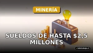 Vacantes en minería 2026 con sueldos competitivos representados por un espacio de trabajo tecnológico y abstracto.