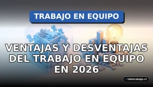 Ilustración abstracta corporativa isométrica que representa las ventajas y desventajas del trabajo en equipo en un entorno empresarial moderno.