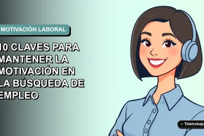 Ilustración vectorial plana de una mujer profesional con blusa azul y corte bob, sonriendo, sobre fondo degradado suave azul verdoso. Espacio negativo a la izquierda.