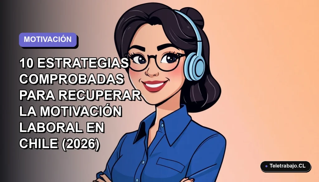 Ilustración vectorial plana de una mujer profesional chilena con blusa azul y corte de pelo moderno, sonriendo con confianza. Fondo con gradiente suave de color lavanda a lila. Espacio negativo minimalista a la izquierda.