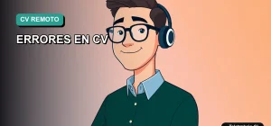 Ilustración vectorial plana y moderna de un trabajador remoto masculino en estilo Corporate Memphis, con fondo degradado azul verdoso, representando consejos profesionales para Chile.