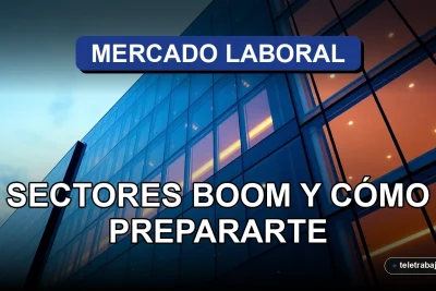 Análisis del mercado laboral chileno 2026 mostrando sectores en crecimiento y oportunidades profesionales.
