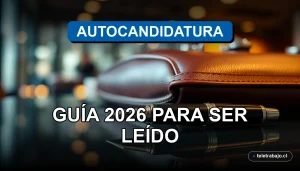 Guía profesional para escribir un correo de autocandidatura efectivo en Chile, con consejos para destacar en 2026.