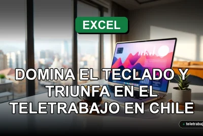 Curso de atajos de teclado de Excel 2026 para aumentar la productividad en el teletrabajo en Chile