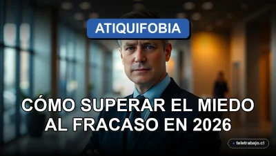 Portada editorial sobre superar el miedo al fracaso laboral con un ejecutivo maduro y confiado