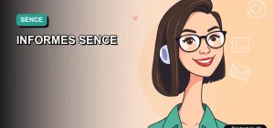 Ilustración vectorial plana moderna de una mujer profesional trabajando de forma remota, con gráficos y datos de fondo, representando la automatización de informes con Power Query.