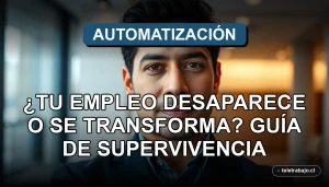 Guía de supervivencia laboral frente a la automatización en Chile 2026, futuro del trabajo y transformación digital.