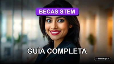 Mujer hispana sonriente, ingeniera profesional, posando con confianza en un entorno corporativo moderno, representando becas STEM para mujeres en 2026.