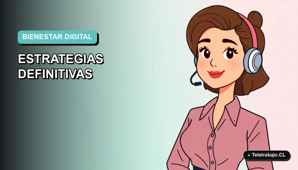 Ilustración plana vectorial de una mujer profesional feliz trabajando remotamente, estilo Corporate Memphis, con fondo degradado suave azul verdoso.