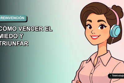 Ilustración vectorial plana de una mujer profesional chilena con expresión de confianza, sobre un fondo degradado suave en tonos teal y blanco.