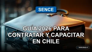 Capacitación SENCE en el sector turismo de Chile, guía para empresas sobre contratación y formación laboral.