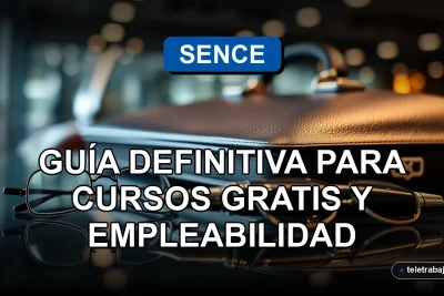 Cursos de capacitación SENCE 2026 para mejorar la empleabilidad en Chile