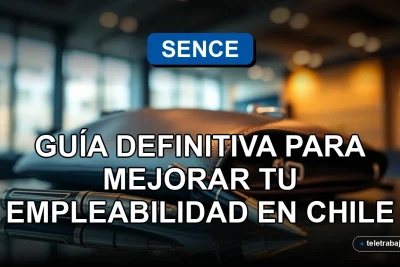 Capacitación SENCE para mejorar empleabilidad en Chile, cursos de formación profesional y certificaciones laborales.