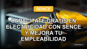 Capacitación gratuita en electricidad financiada por SENCE para mejorar oportunidades laborales en Chile.