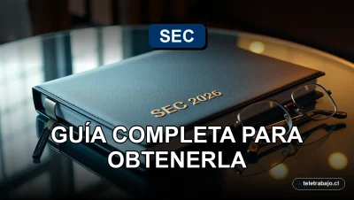 Certificación SEC 2026 sobre mesa de cristal con elementos corporativos de lujo