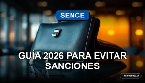 Guía de colocación adecuada del SENCE en Chile para evitar sanciones y multas en 2026.