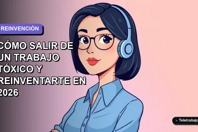 Ilustración vectorial plana de mujer profesional con blusa azul y corte bob, mirando con determinación hacia un espacio vacío, fondo degradado lavanda suave.