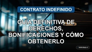 Guía definitiva sobre el contrato indefinido en Chile 2026, derechos laborales y bonificaciones legales en un entorno corporativo.