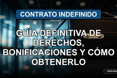 Guía definitiva sobre el contrato indefinido en Chile 2026, derechos laborales y bonificaciones legales en un entorno corporativo.