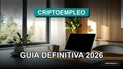 Guía definitiva para trabajar remoto y recibir pagos en criptomonedas en 2026, oficina moderna