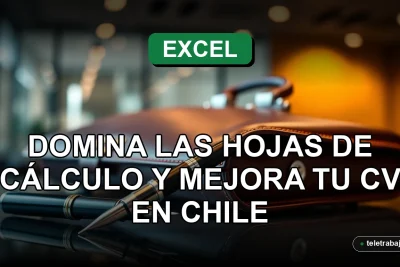 Curso de Excel gratuito con certificado en Chile, mejora tus habilidades en hojas de cálculo para tu currículum.